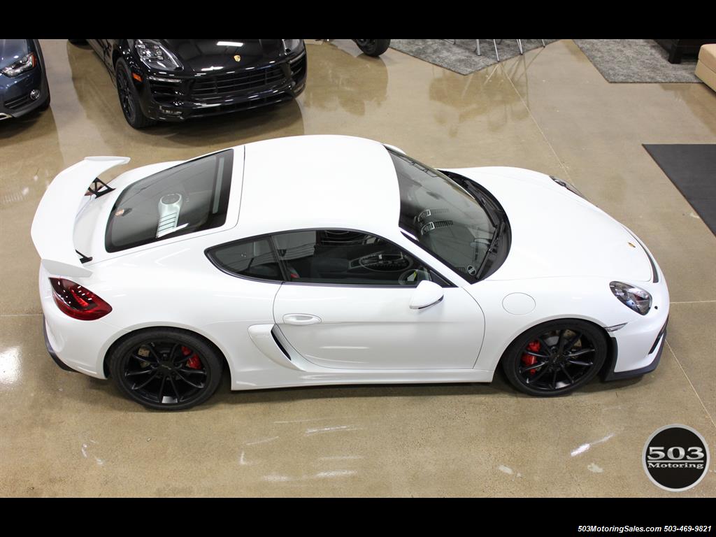 2016 Porsche Cayman GT4; White w/ Full Bucket Seats & 3k Miles! - Photo 32 - Beaverton, OR 97005