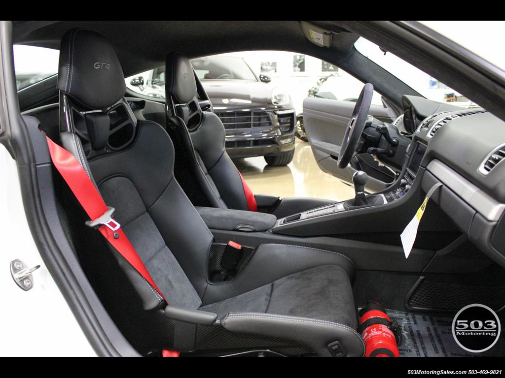 2016 Porsche Cayman GT4; White w/ Full Bucket Seats & 3k Miles! - Photo 46 - Beaverton, OR 97005