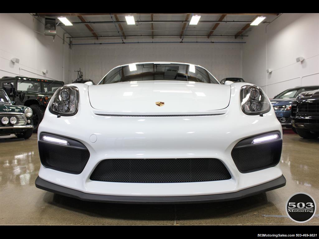 2016 Porsche Cayman GT4; White w/ Full Bucket Seats & 3k Miles! - Photo 10 - Beaverton, OR 97005