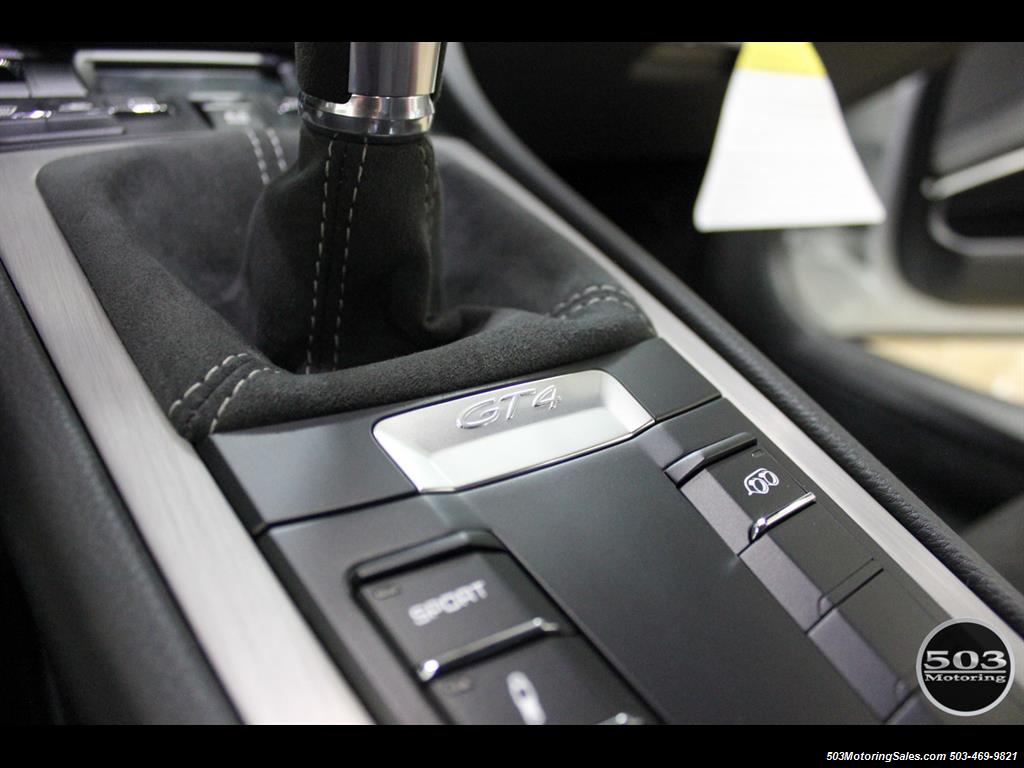 2016 Porsche Cayman GT4; White w/ Full Bucket Seats & 3k Miles! - Photo 42 - Beaverton, OR 97005