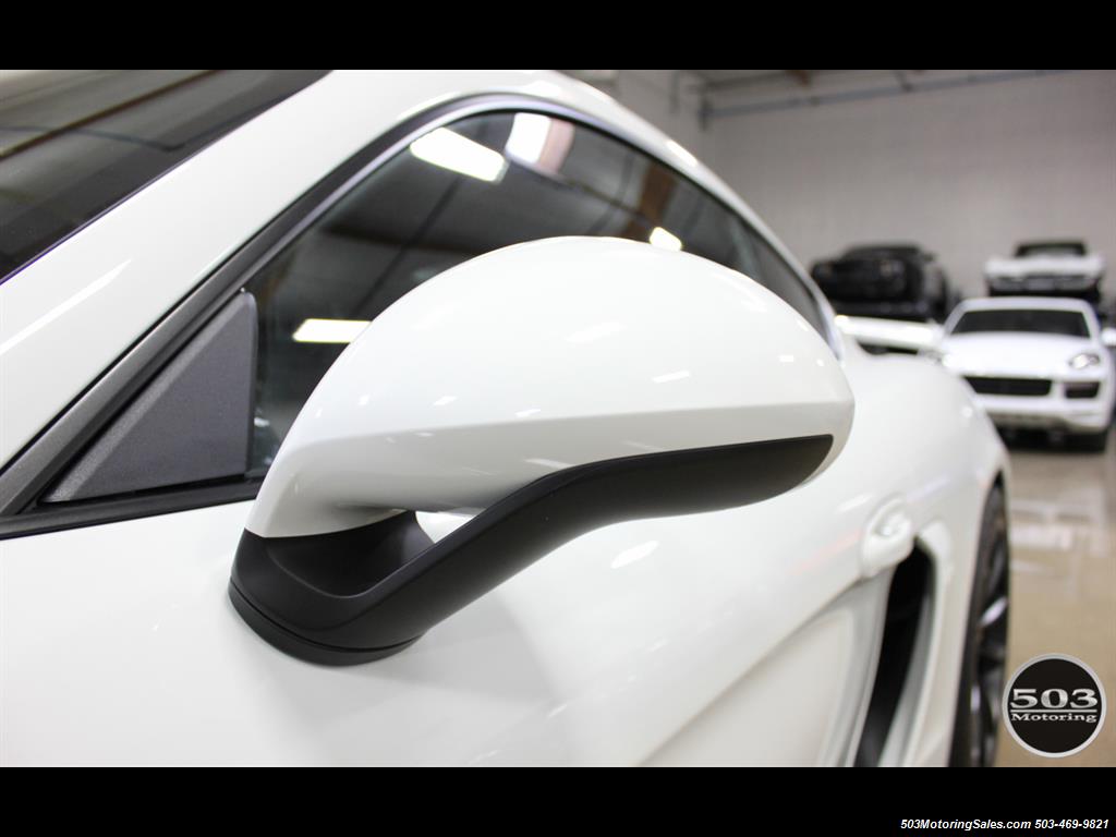 2016 Porsche Cayman GT4; White w/ Full Bucket Seats & 3k Miles! - Photo 23 - Beaverton, OR 97005