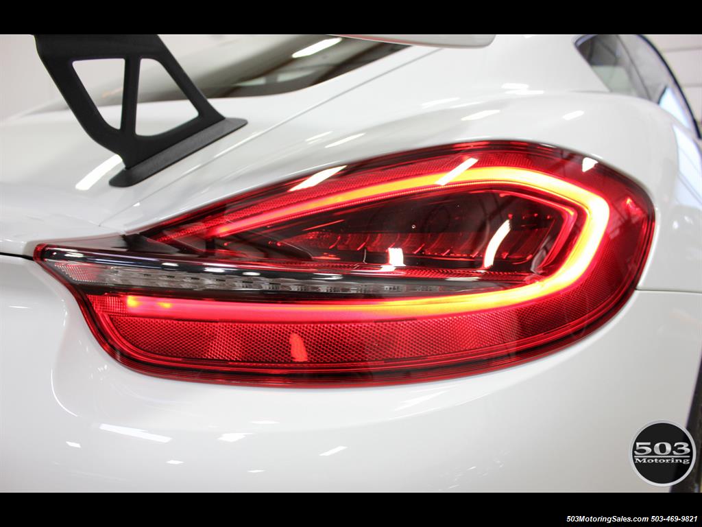 2016 Porsche Cayman GT4; White w/ Full Bucket Seats & 3k Miles! - Photo 28 - Beaverton, OR 97005