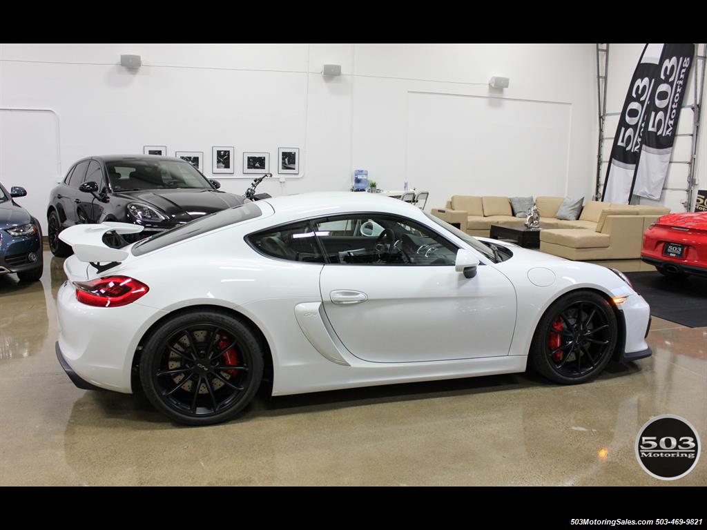2016 Porsche Cayman GT4; White w/ Full Bucket Seats & 3k Miles! - Photo 7 - Beaverton, OR 97005