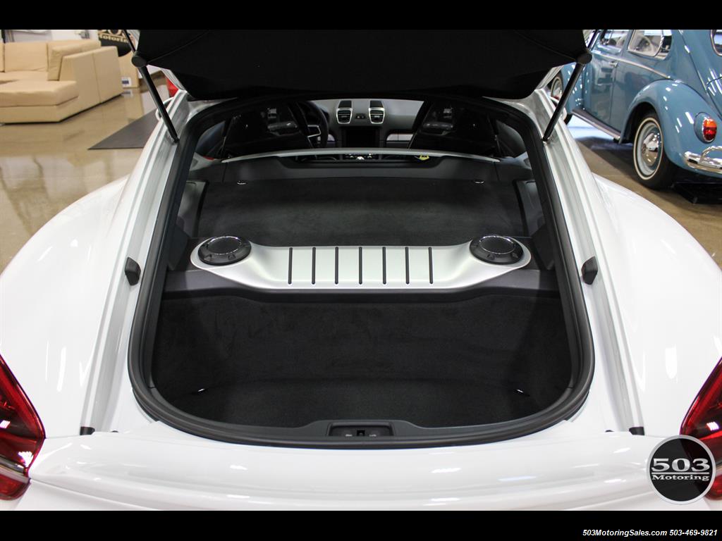 2016 Porsche Cayman GT4; White w/ Full Bucket Seats & 3k Miles! - Photo 52 - Beaverton, OR 97005