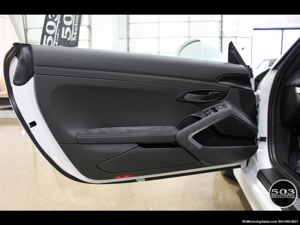 2016 Porsche Cayman GT4; White w/ Full Bucket Seats & 3k Miles! - Photo 45 - Beaverton, OR 97005
