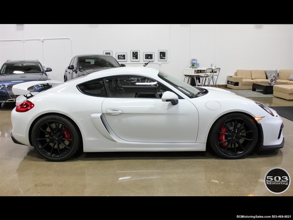 2016 Porsche Cayman GT4; White w/ Full Bucket Seats & 3k Miles! - Photo 8 - Beaverton, OR 97005