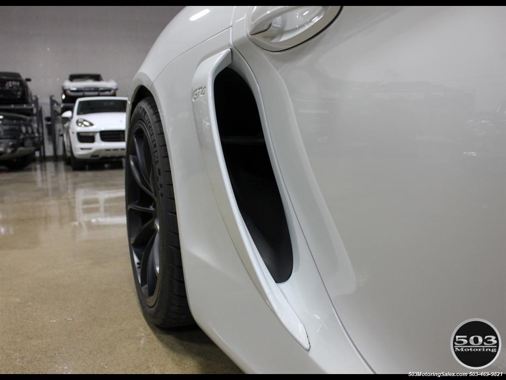 2016 Porsche Cayman GT4; White w/ Full Bucket Seats & 3k Miles! - Photo 25 - Beaverton, OR 97005