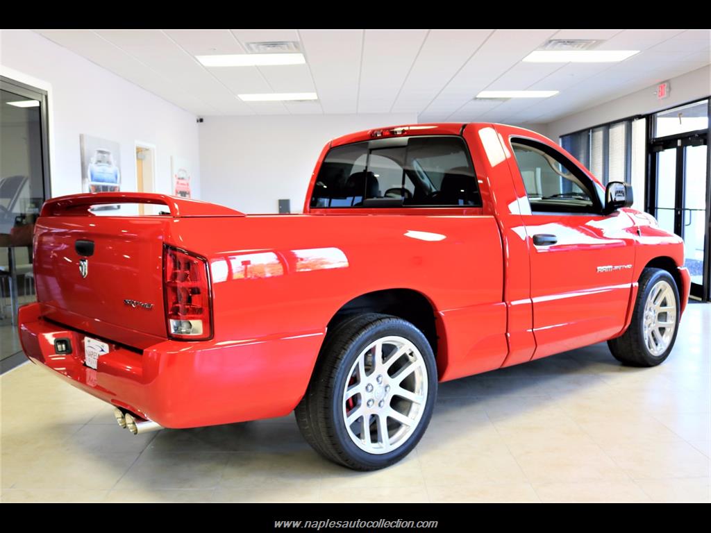 2005 dodge ram pickup 1500 srt 10 regular cab