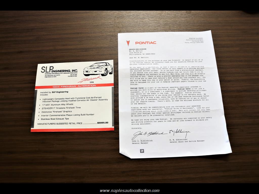 1994 Pontiac Firebird Firehawk - Photo 40 - Fort Myers, FL 33967